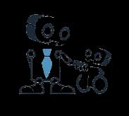 Robot master icon